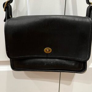 Vtg Coach Leather Bag